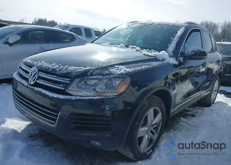 2012 Volkswagen Touareg Tdi Lux z USA, uszkodzony, nr VIN WVGEK9BP3CD009315